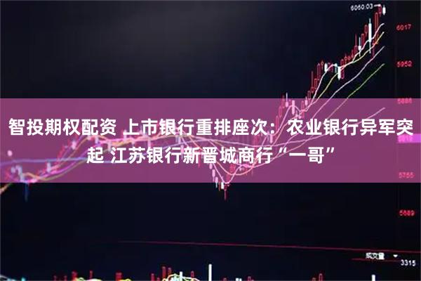智投期权配资 上市银行重排座次：农业银行异军突起 江苏银行新晋城商行“一哥”